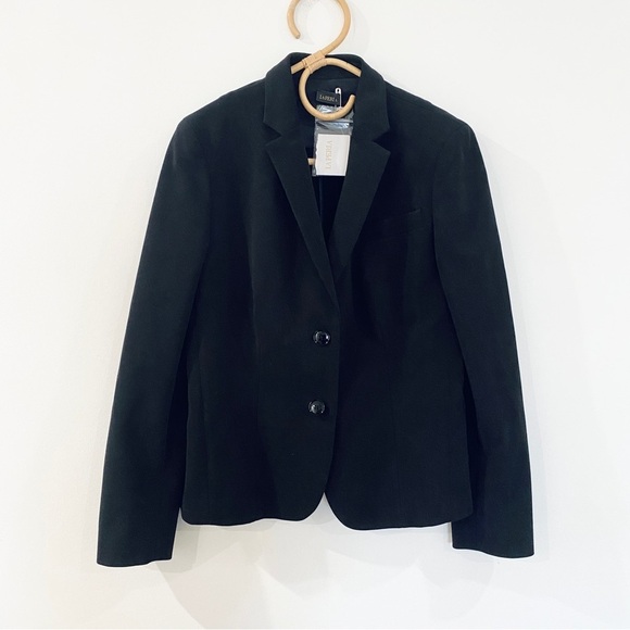 La Perla tailored black silk blend blazer Made in Italy - Picture 2 of 14